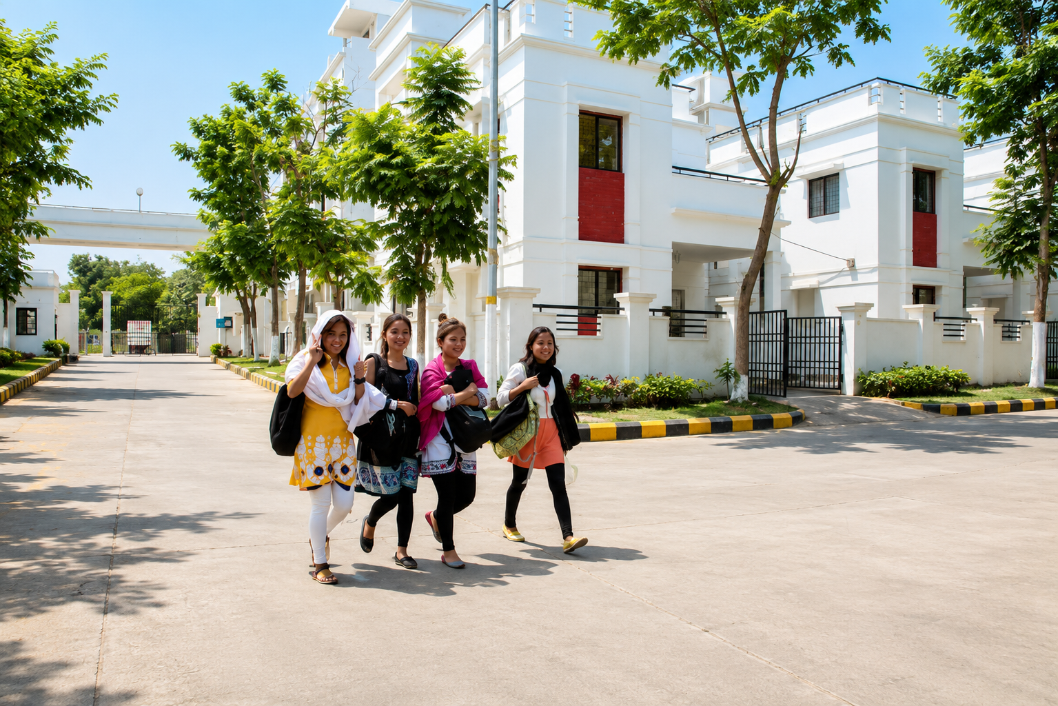 Girls hostel at Nalanda Group of Institutions